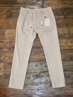 PANTALONI YAN SIMMON LIFE PUNTO MILANO T284L CON LACCIO COLOR BEIGE