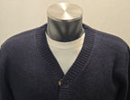 CARDIGAN VERSITY WOOL MALIBU NAVY ESP