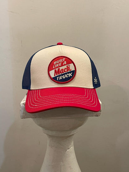 AMERICAN NEEDLE MACK TRUCK VALIN AN ROYAL/IVORY/RED TRUCKER
