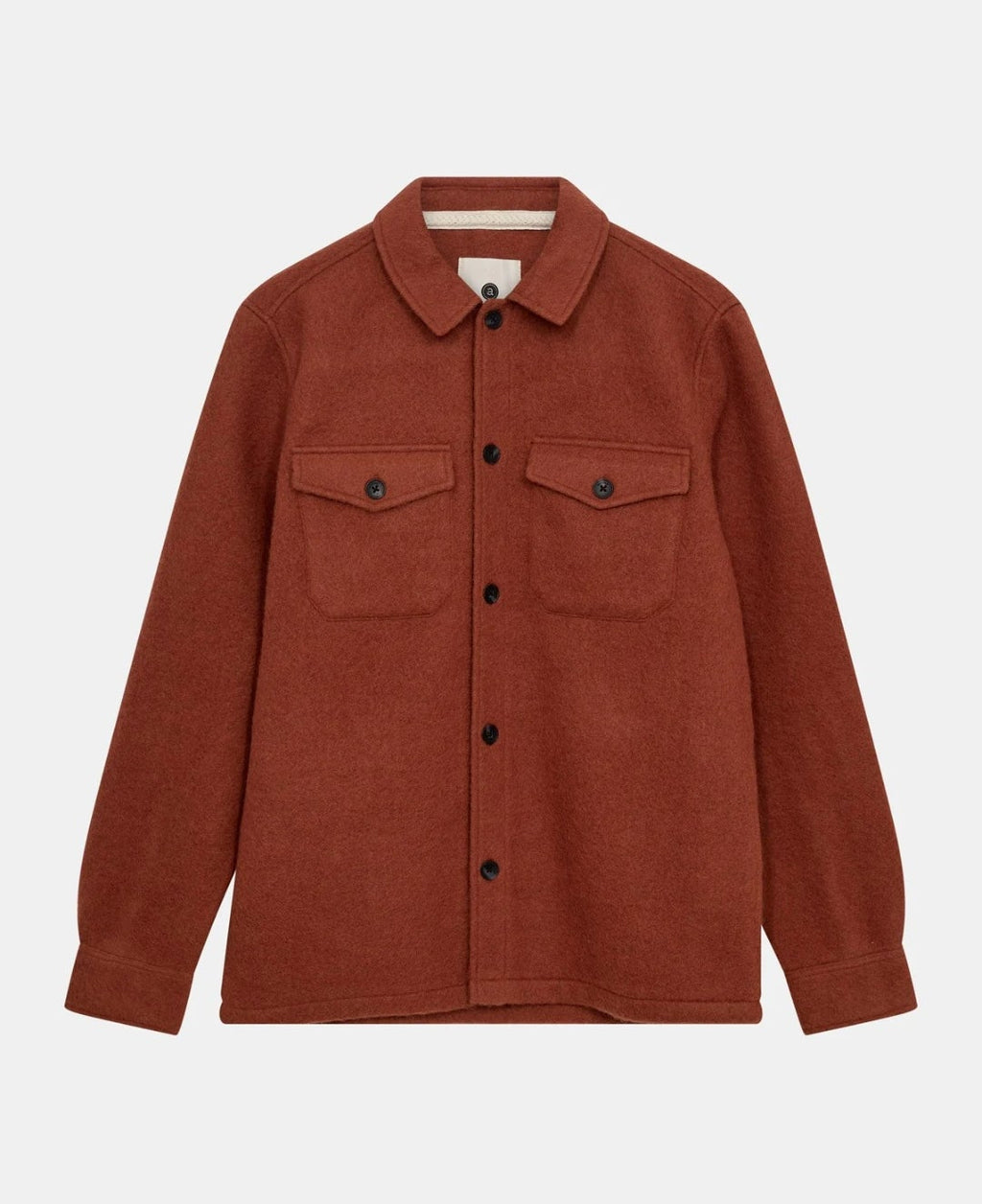 OVERSHIRT WOOL ANERKJENDT CHILI OIL