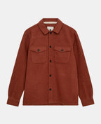 OVERSHIRT WOOL ANERKJENDT CHILI OIL