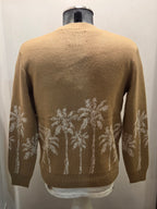 CARDIGAN VERSITY WOOL MALIBU SAND CREAM