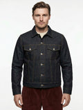 AKKARSTEN DENIM JACKET ANERKJENDT MIDNIGHT RAW