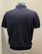 SEADOG POLO FILO COTONE LINO DUBAI COLOR BLU