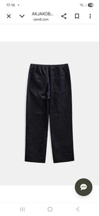 AKJAKOB DENIM FATIQUE JEANS ANERKJENDT COLOR DARK BLUE DENIM