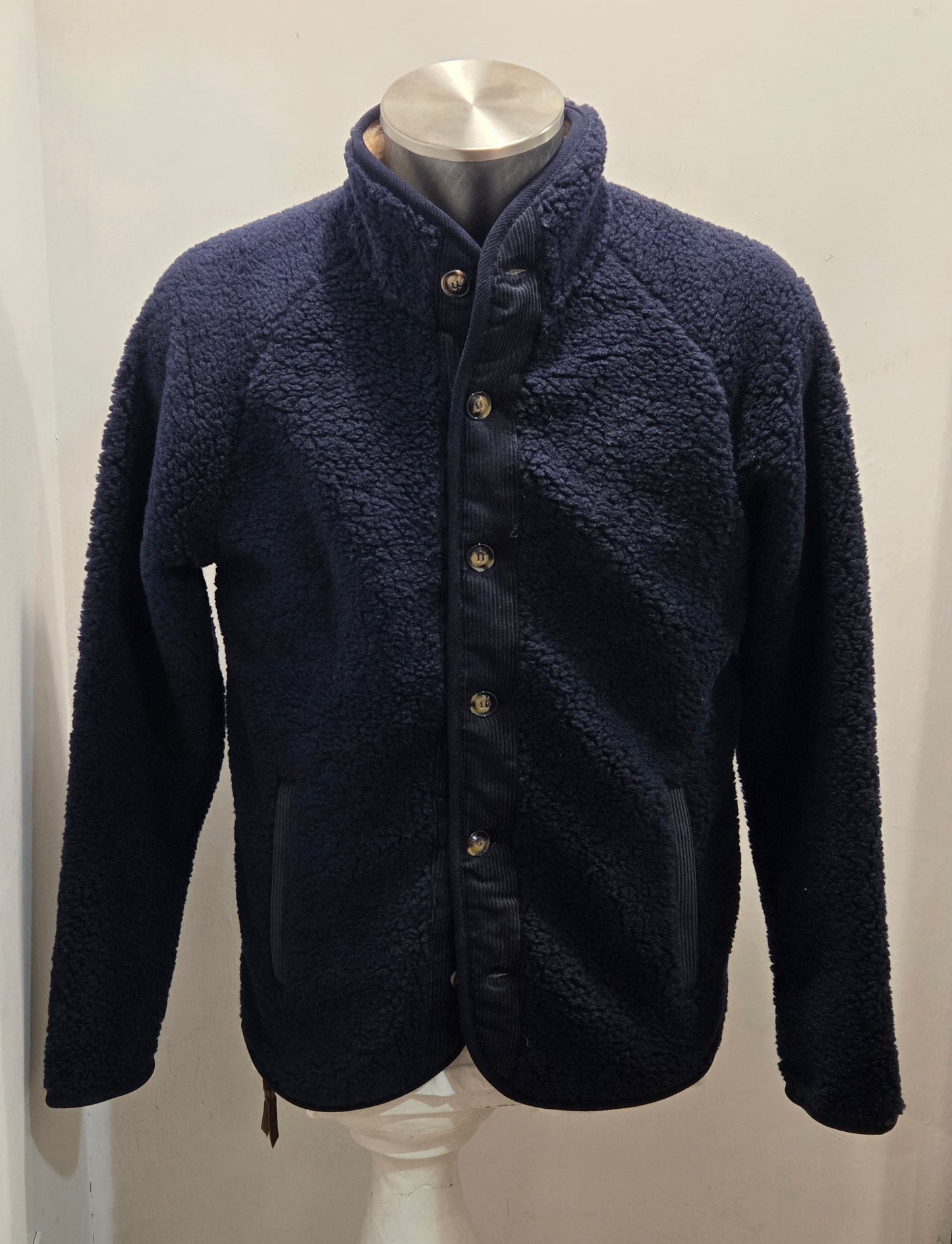 GIACCA ORSETTO TINTA UNITA IN THE BOX COLOR BLU