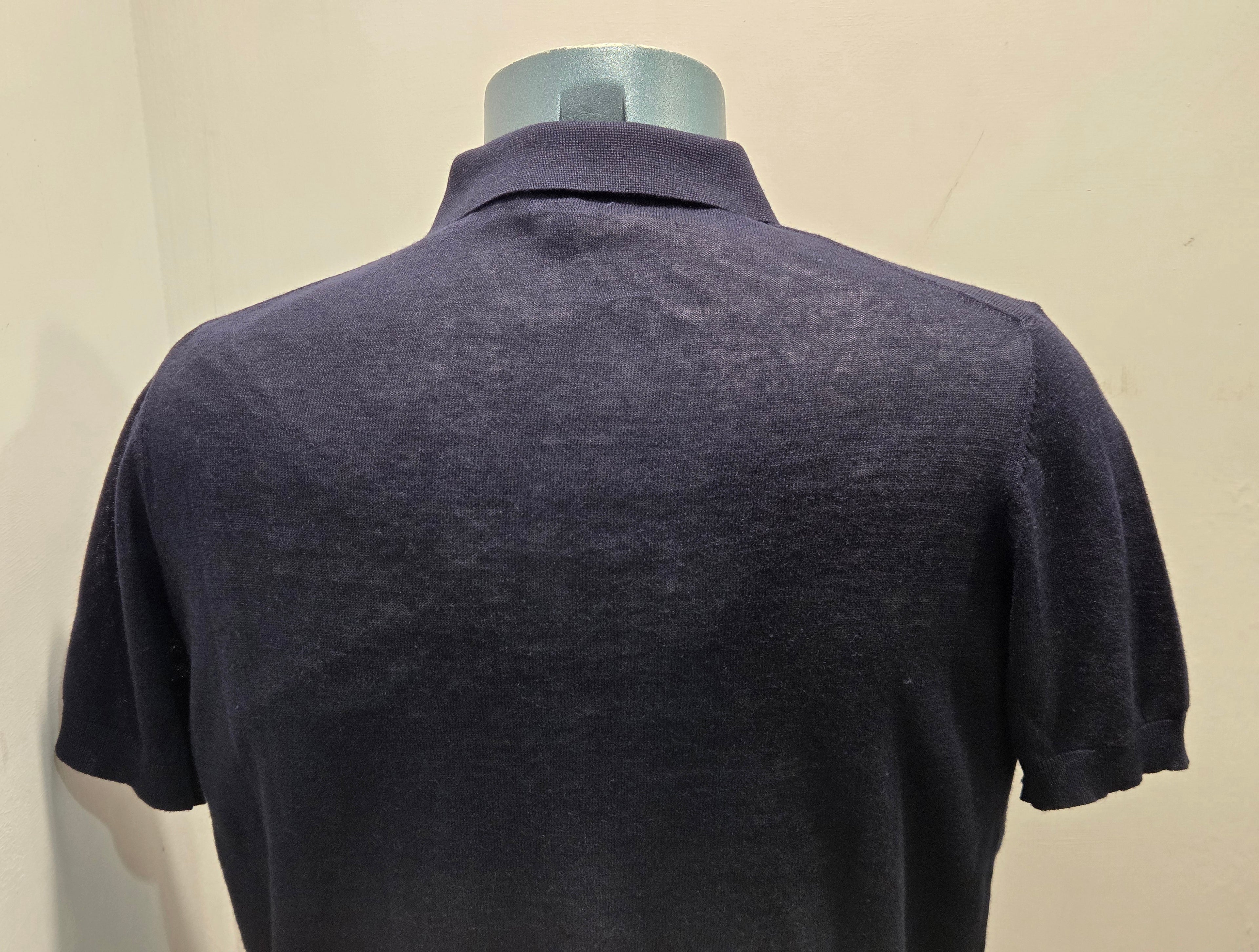SEADOG POLO FILO COTONE LINO DUBAI COLOR BLU