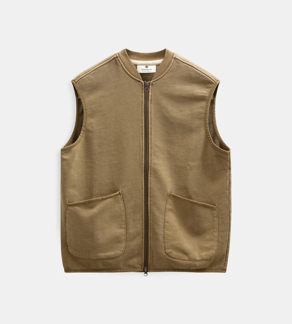 AKROBIN SWEAT GILET ANERKJENDT COLOR ERMINE