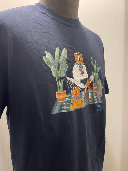 T SHIRT MR. BOX CACTUS COLOR BLU SS250002