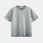 T-SHIRT ANERKJENDT AKVILLADS WASHED TEE LIGHT BLUE