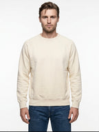 FELPA GIROCOLLO BASIC VINTAGE IN THE BOX COLOR PANNA