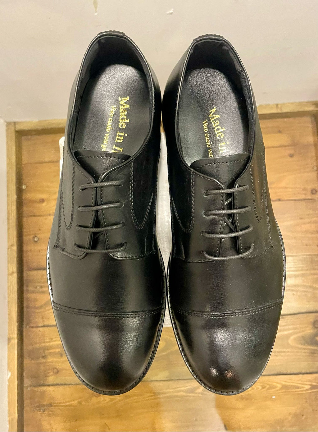 AG TREND DERBY STRINGATA VITELLO COLORE NERO SH 04