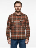 CAMICIA TARTAN IN THE BOX COLOR ARANCIONE SCURO
