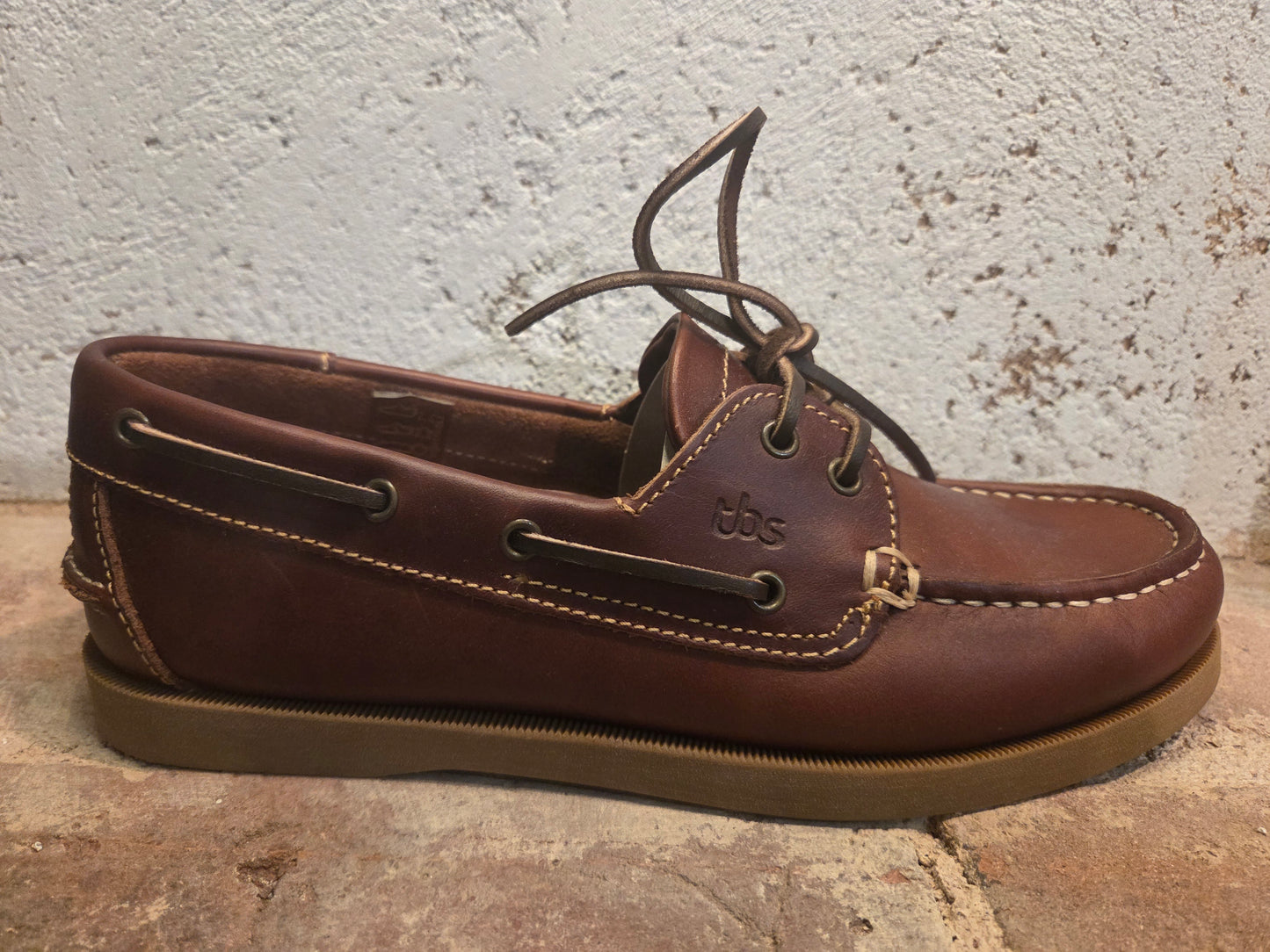 SCARPE TBS STRINGATE PHENIS A8G45 ACAJOU+MIEL