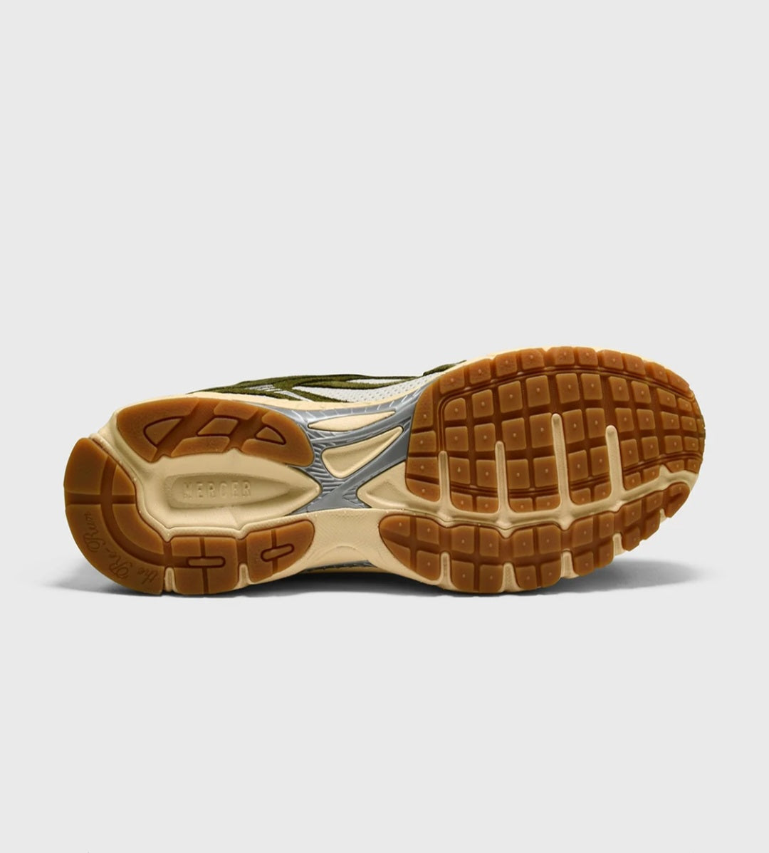 THE MERCER BRAND SNEAKERS THE RE-RUN VINTAGE COLOR ARMY GREEN