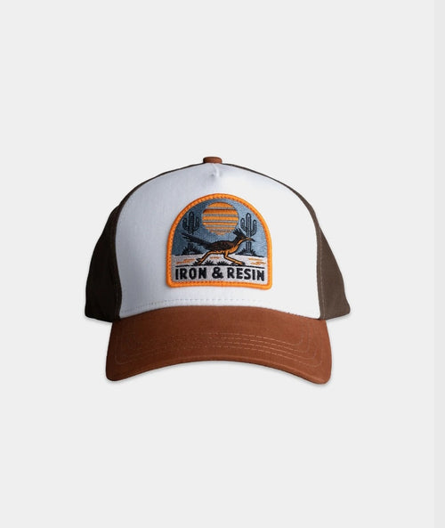 IRON AND RESIN ROADRUNNER HAT COTTON-TWILL COLORE WHITE ONE SIZE