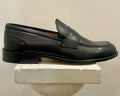 AG TREND Mocassino Collegiale Penny Vitello Colore Nero SH 68