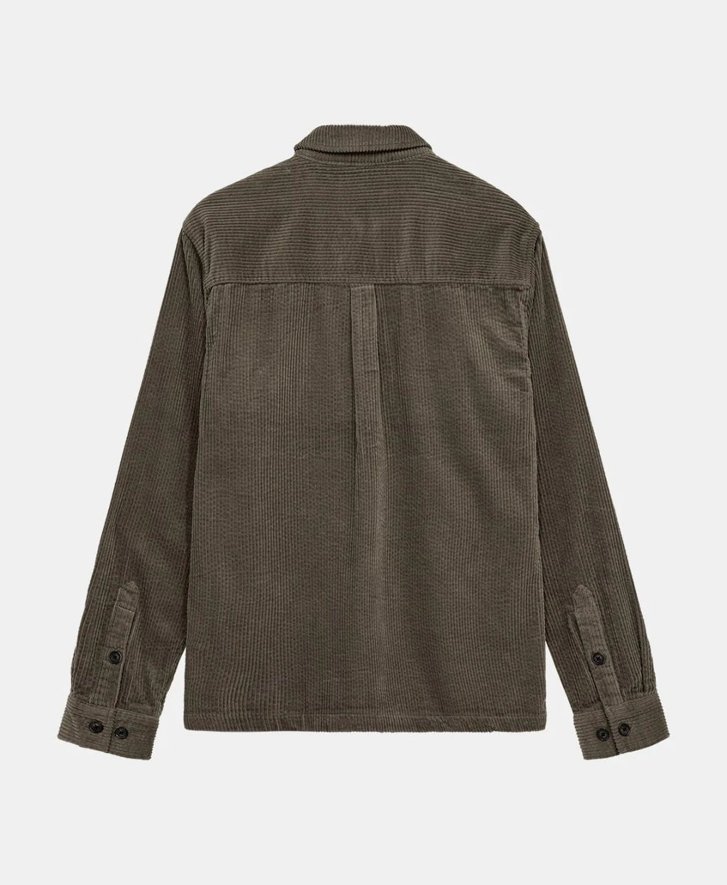 OVERSHIRT IN VELLUTO ANERKJENDT COLOR LICHEN GREEN