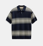POLO A RIGHE ANERKJENDT AKSEB STRIPE COLOR BLU