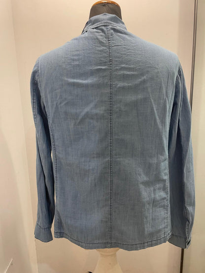 GIACCA IN THE BOX WORK DENIM COLOR BLU DENIM SS250034