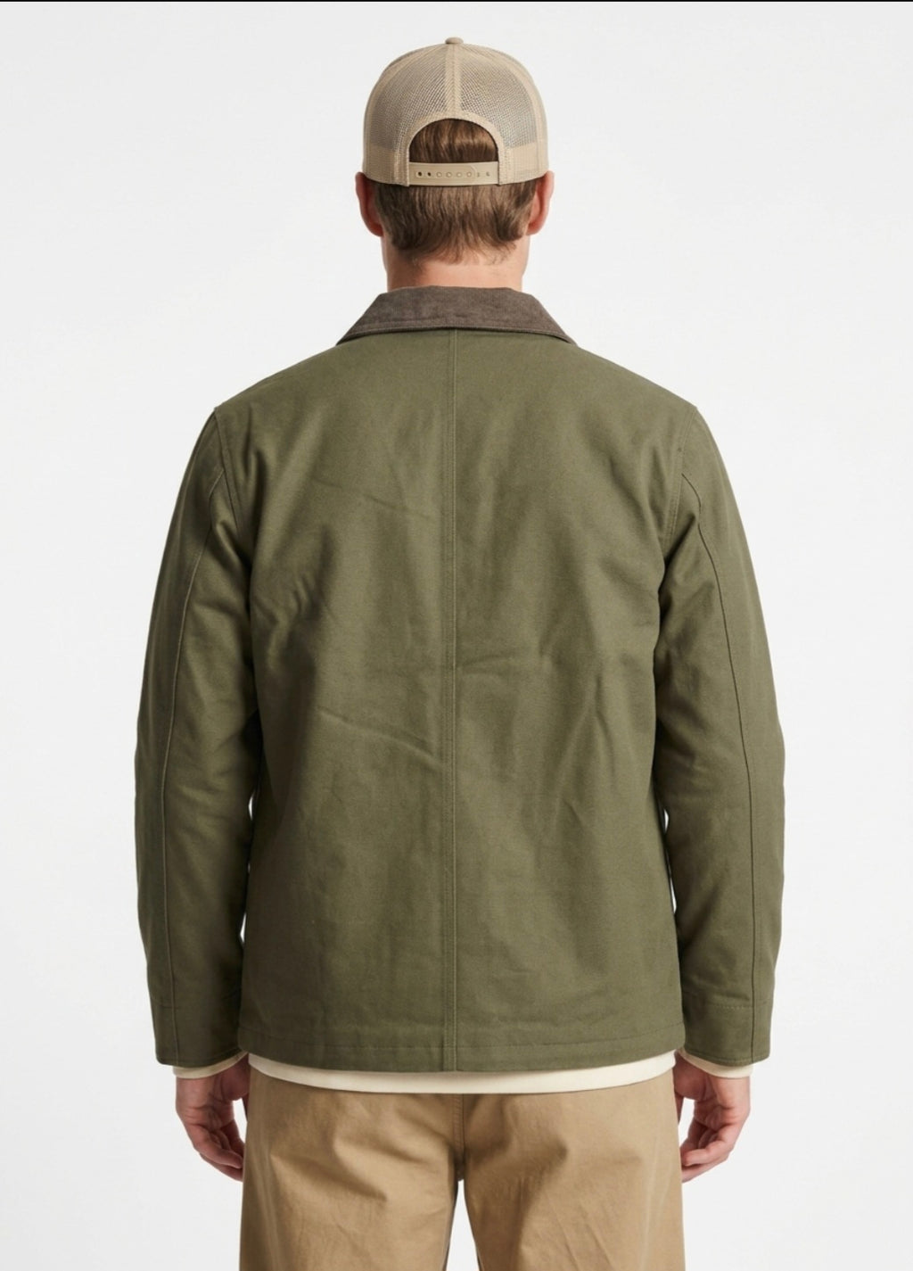 AKBASTIAN CANVAS JACKET ANERKJENDT FOREST NIGHT