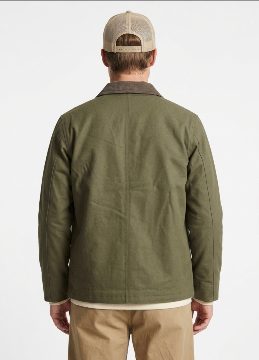 AKBASTIAN CANVAS JACKET ANERKJENDT FOREST NIGHT