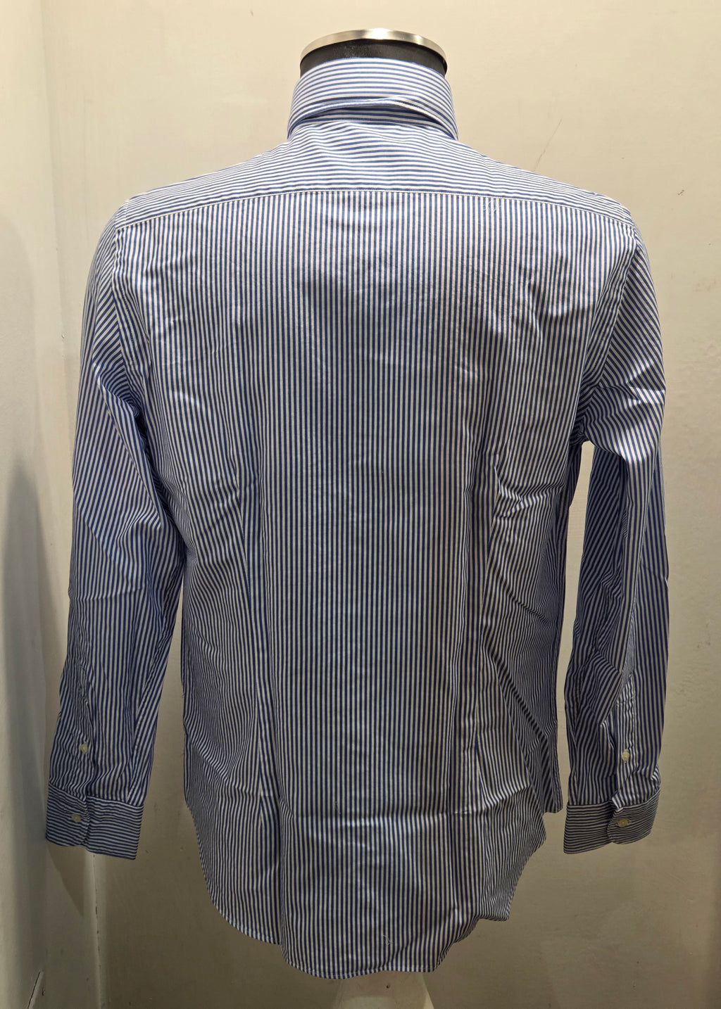 CAMICIA A RIGHE BIANCO AZZURRA GMF ART. 952207/05
