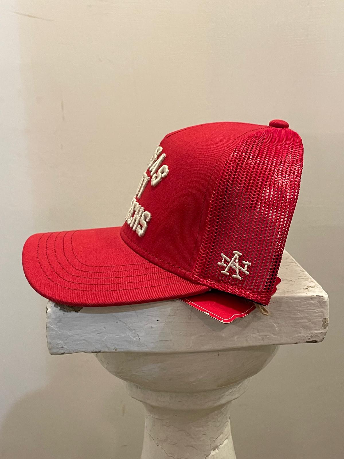 AMERICAN NEEDLE KC MONARCHS NL VALIN SIDE AN RED TRUCKER