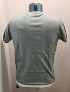 IN THE BOX MAGLIA FILO EMBROIDERY GARMENT DYED COLOR VERDE ACQUA