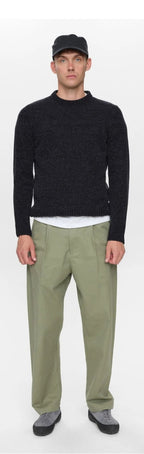 AKSUNE CHENILLE KNIT ANERKJENDT COLOR CAVIAR