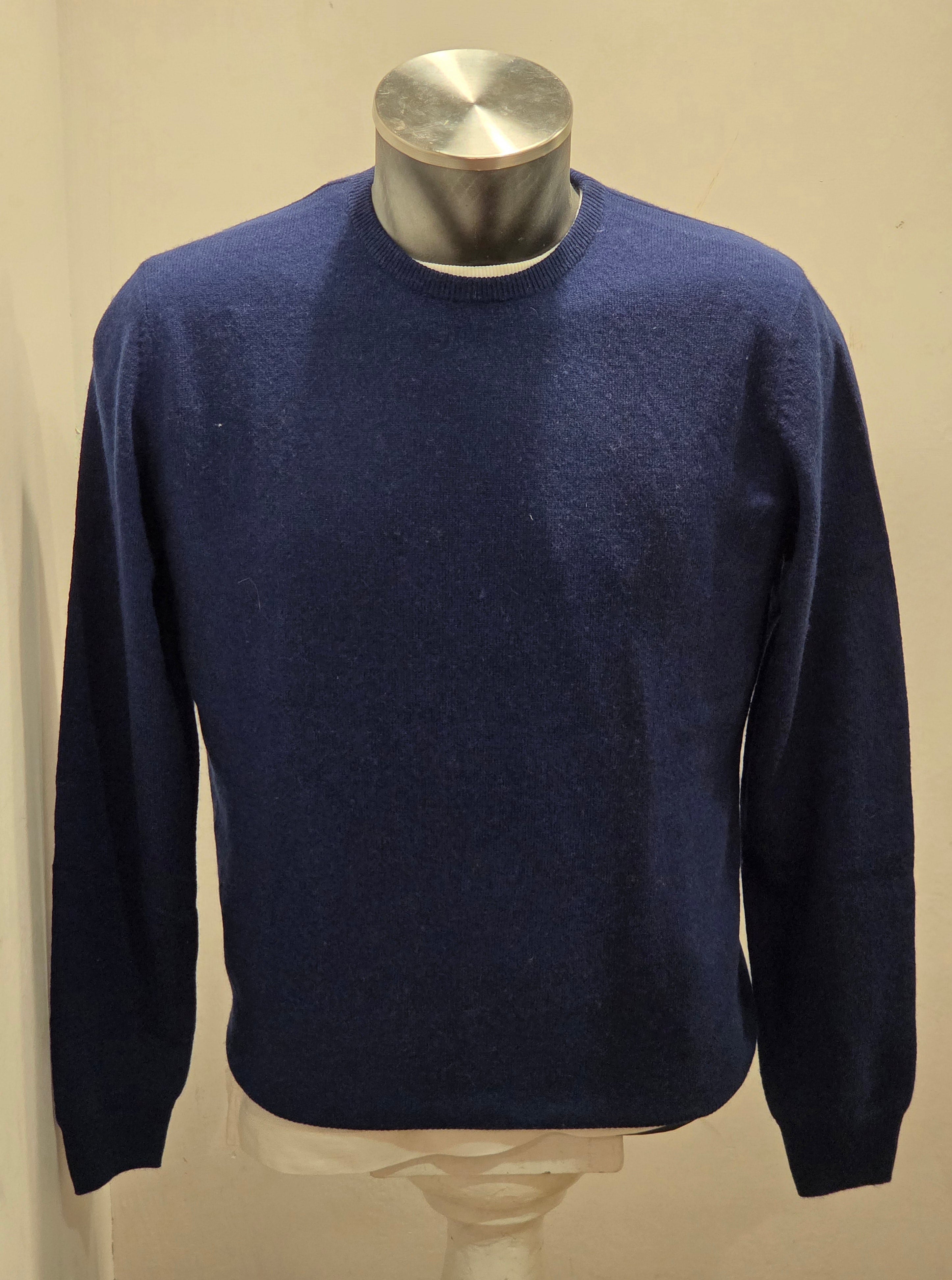 MAGLIA GIROCOLLO BRAMANTE LANA E CASHMERE