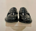 Ag Trend Mocassino Collegiale Penny Abrasivato Colore Nero SC 32