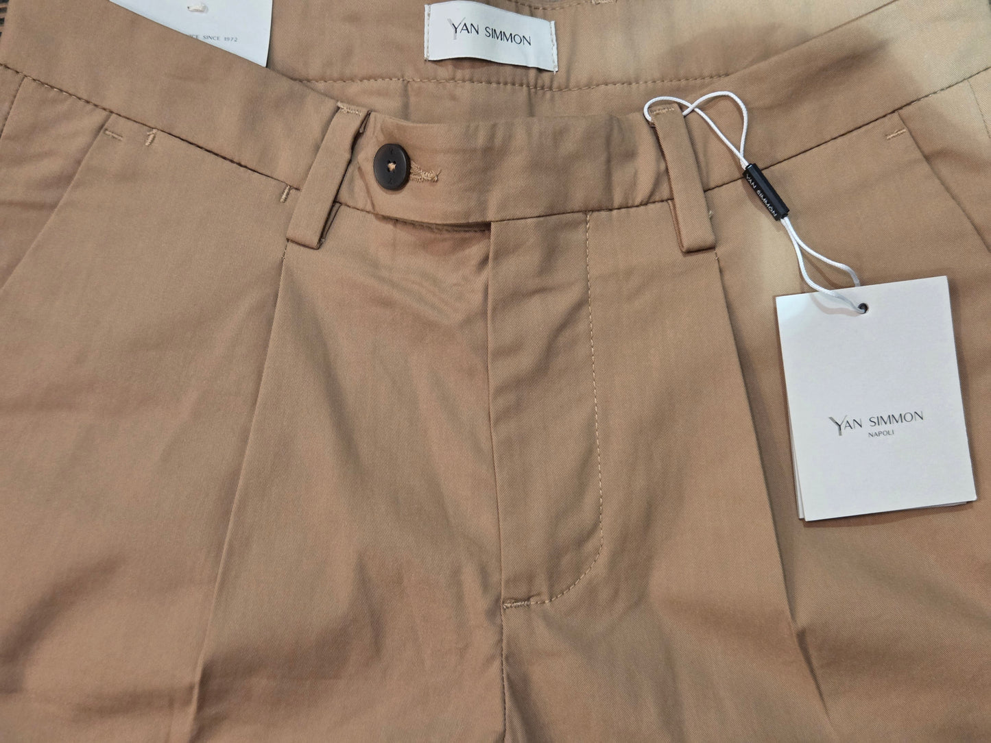 PANTALONE YAN SIMMON FRIEND T633F COLOR BISCOTTO