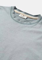 T-SHIRT ANERKJENDT AKVILLADS WASHED TEE LIGHT BLUE