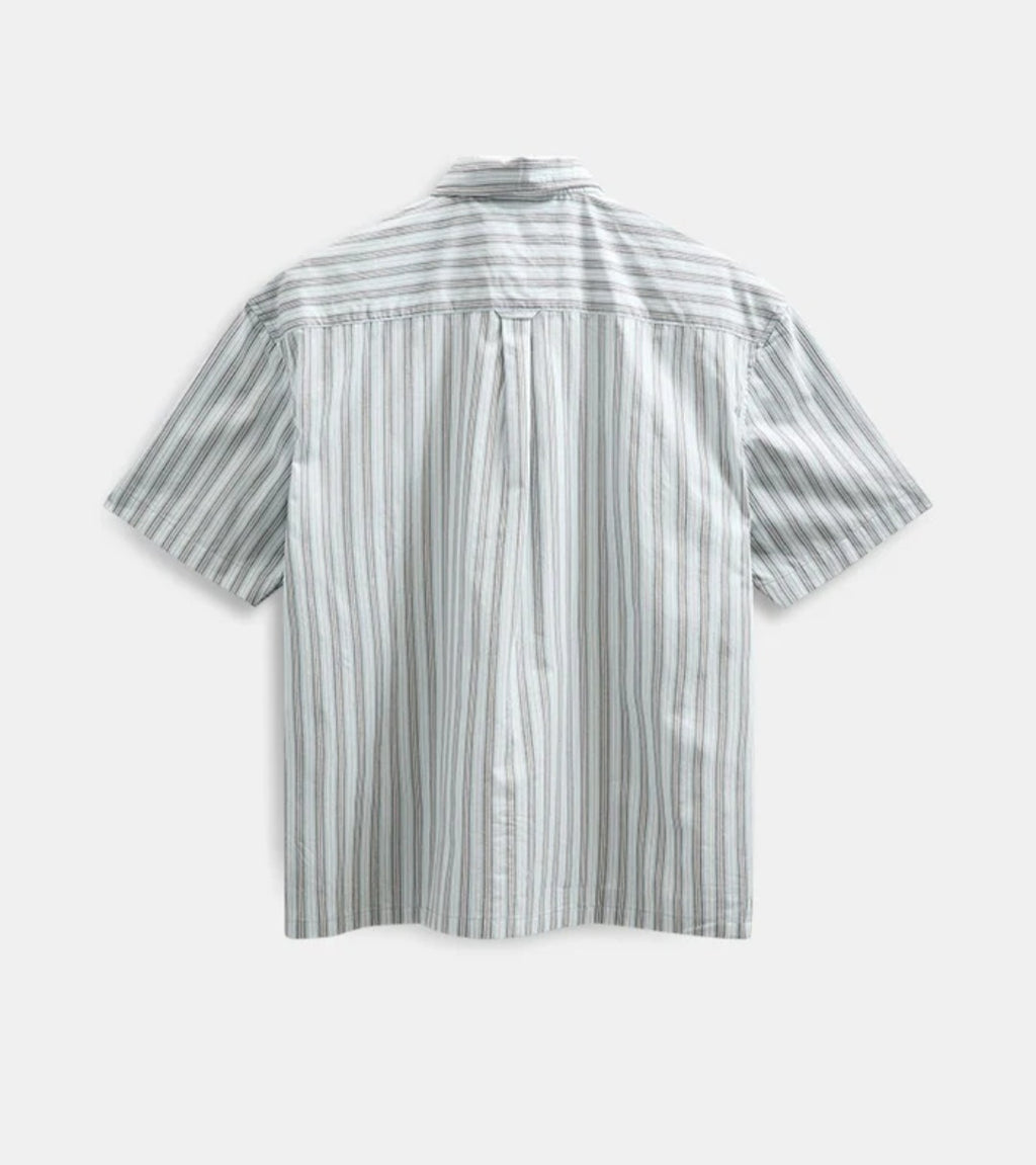 CAMICIA ANERKJENDT AKOTTO POPLIN MANICA CORTA A RIGHE