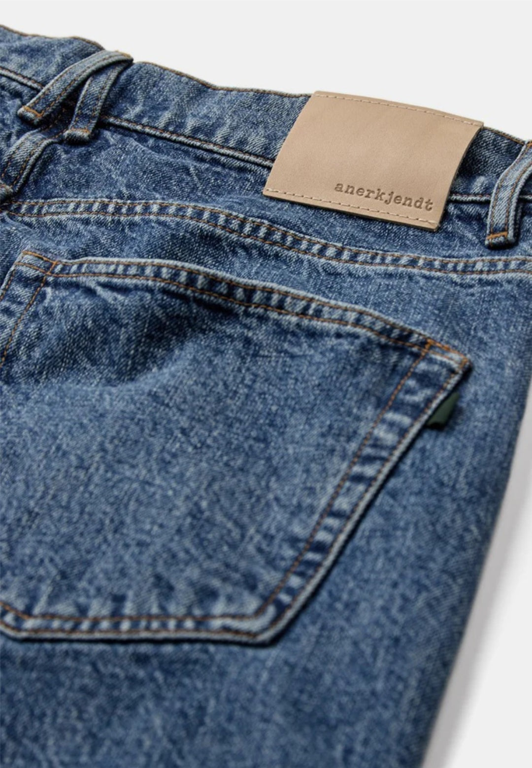 AKJAKOB CROP JEANS ANERKJENDT CLASSIC BLUE