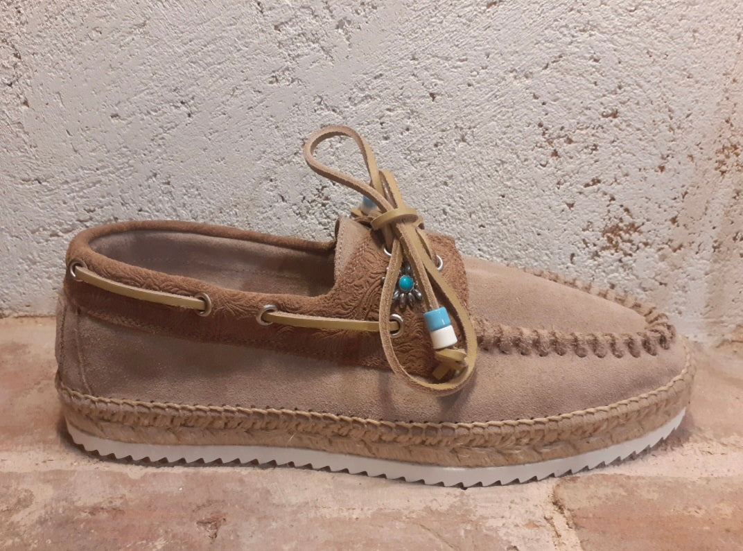 SCARPE LAGOA WORLD NAUTICO CHARRO PIETRA/VISONE