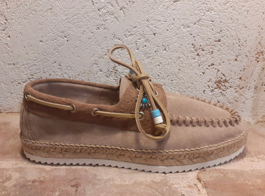 SCARPE LAGOA WORLD NAUTICO CHARRO PIETRA/VISONE
