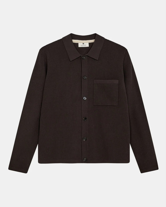 CARDIGAN ANERKJENDT AKSVEND COLOR MARRONE