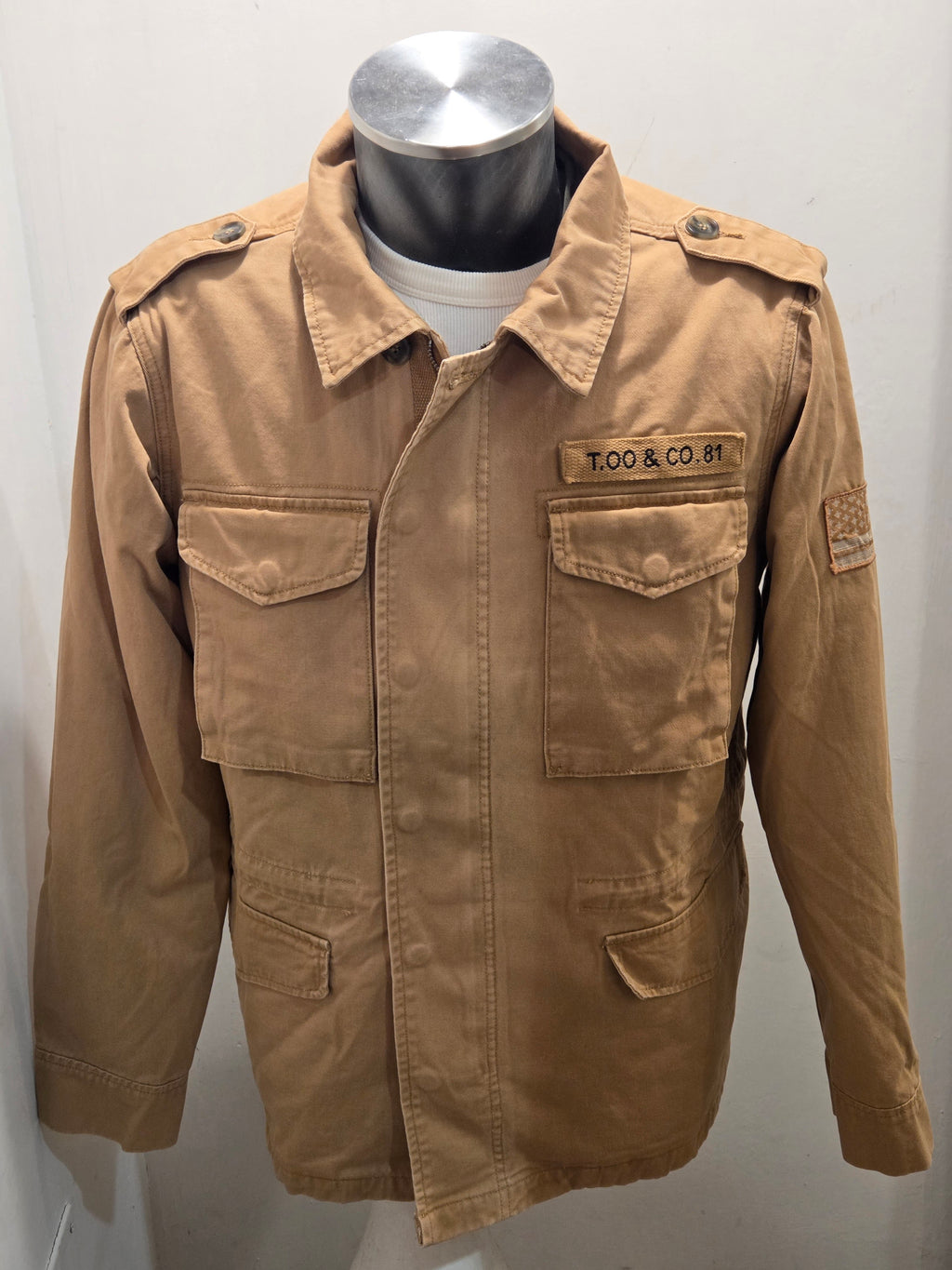 TOOCO SAHARIAN DOUBLE CON IMBOTTITURA RIMOVIBILE COLOR SAND