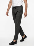 YAN SIMMON PANTALONE MODELLO LIFE COLORE ASFALTO IN PUNTO MILANO MADE IN ITALY