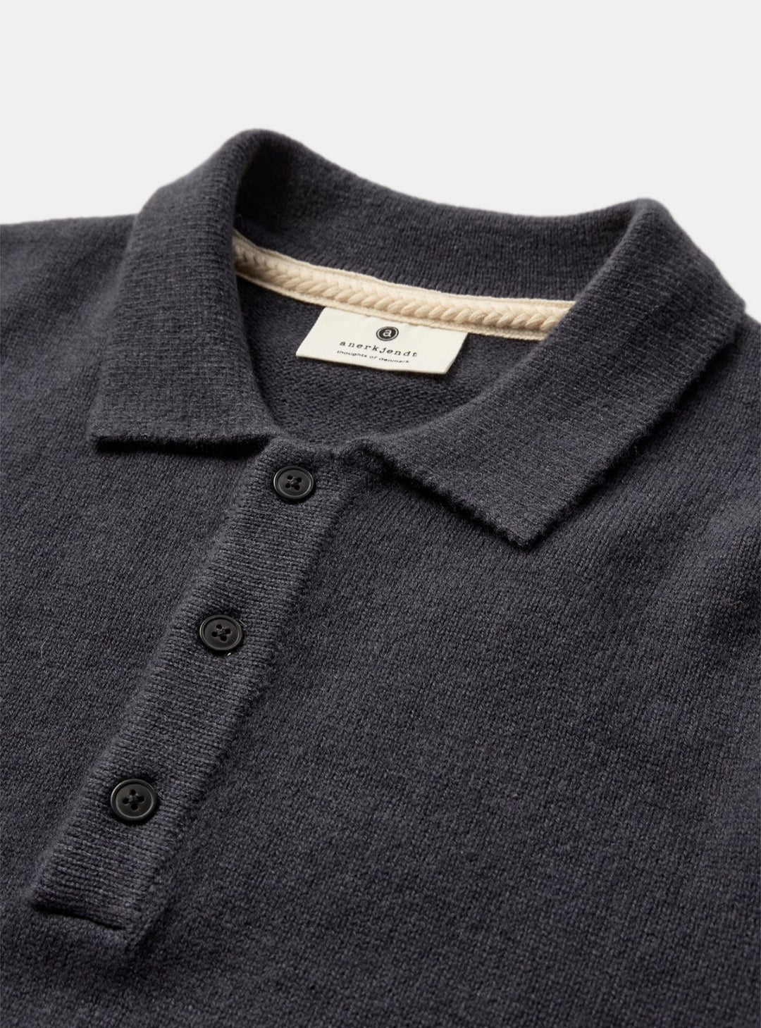 AKPETER MERINO LS POLO ANERKJENDT COLOR MAGNET