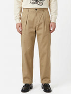AKJAKOB COTTON PLEAT PANTS ANERKJENDT COLOR ERMINE