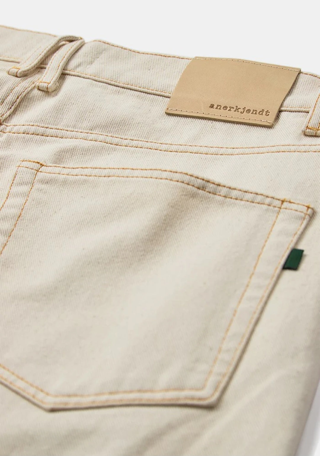 AKJAKOB CROP JEANS ANERKJENDT ECRU