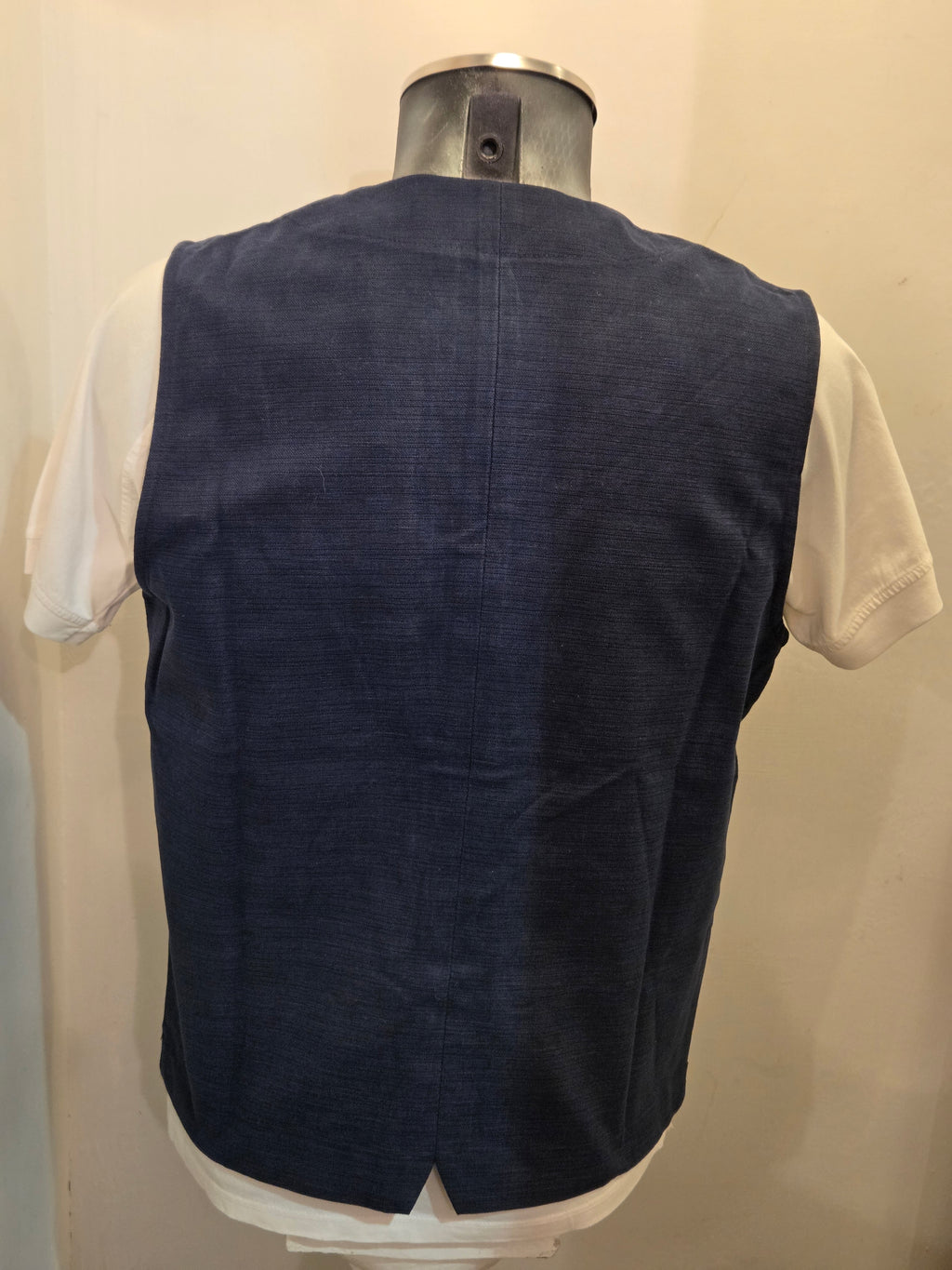 GILET SEADOG RING CON BOTTONI BLU